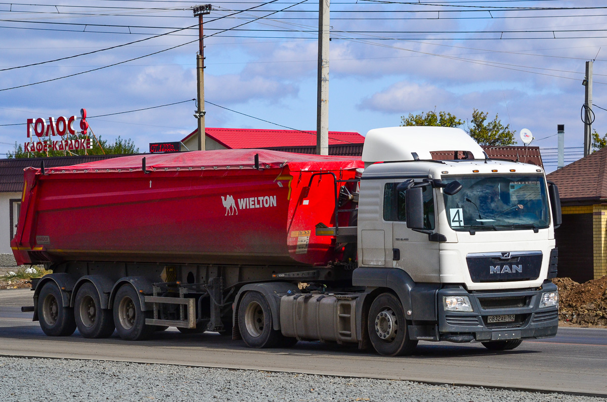 Ростовская область, № О 832 АЕ 761 — MAN TGS 18.400