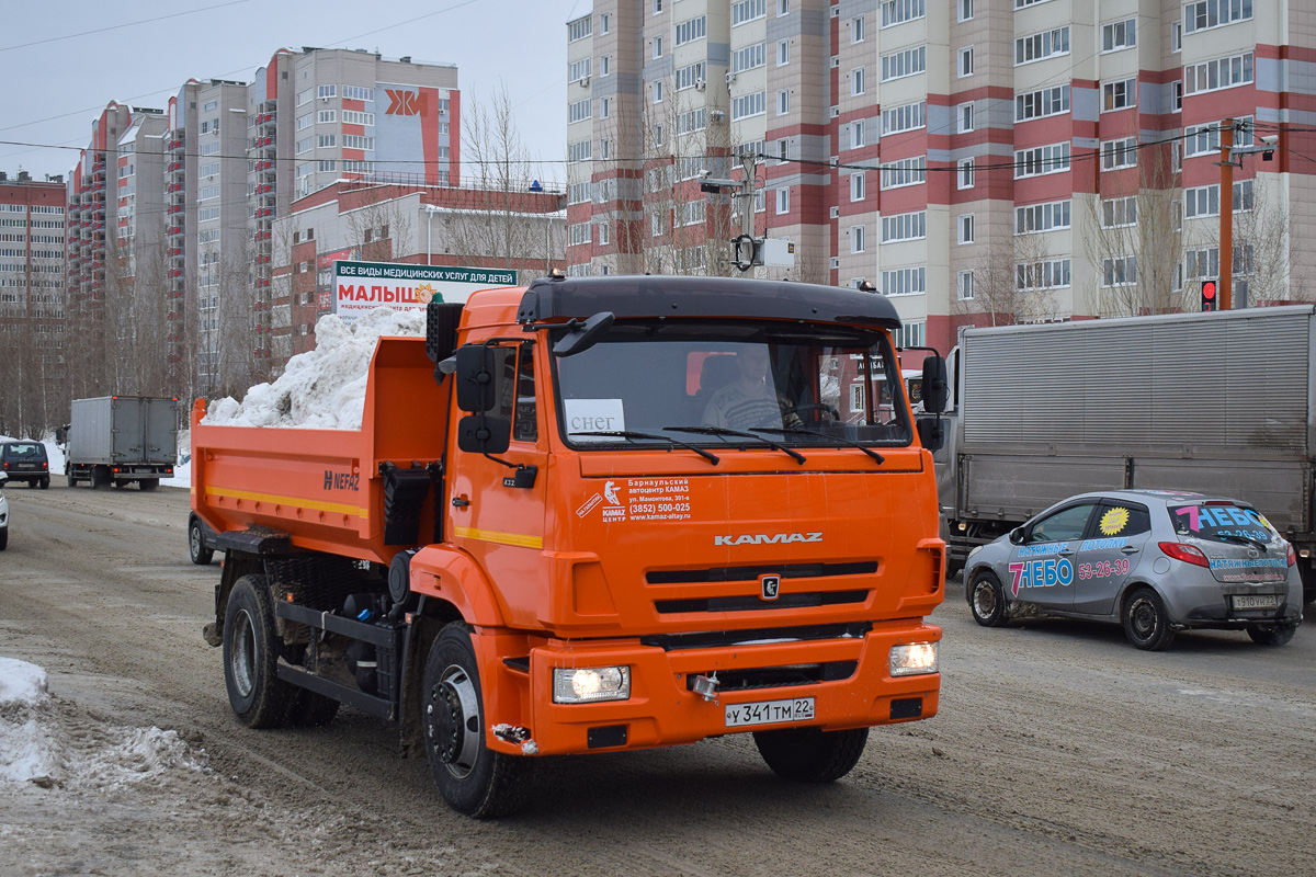Алтайский край, № У 341 ТМ 22 — КамАЗ-43255-G5(69)