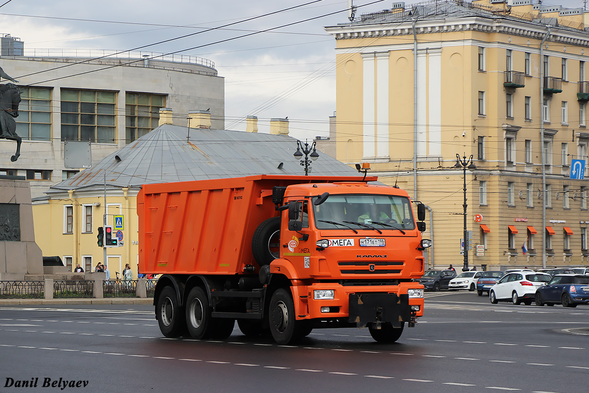Санкт-Петербург, № Н 171 ЕТ 198 — КамАЗ-6520-B5(49)