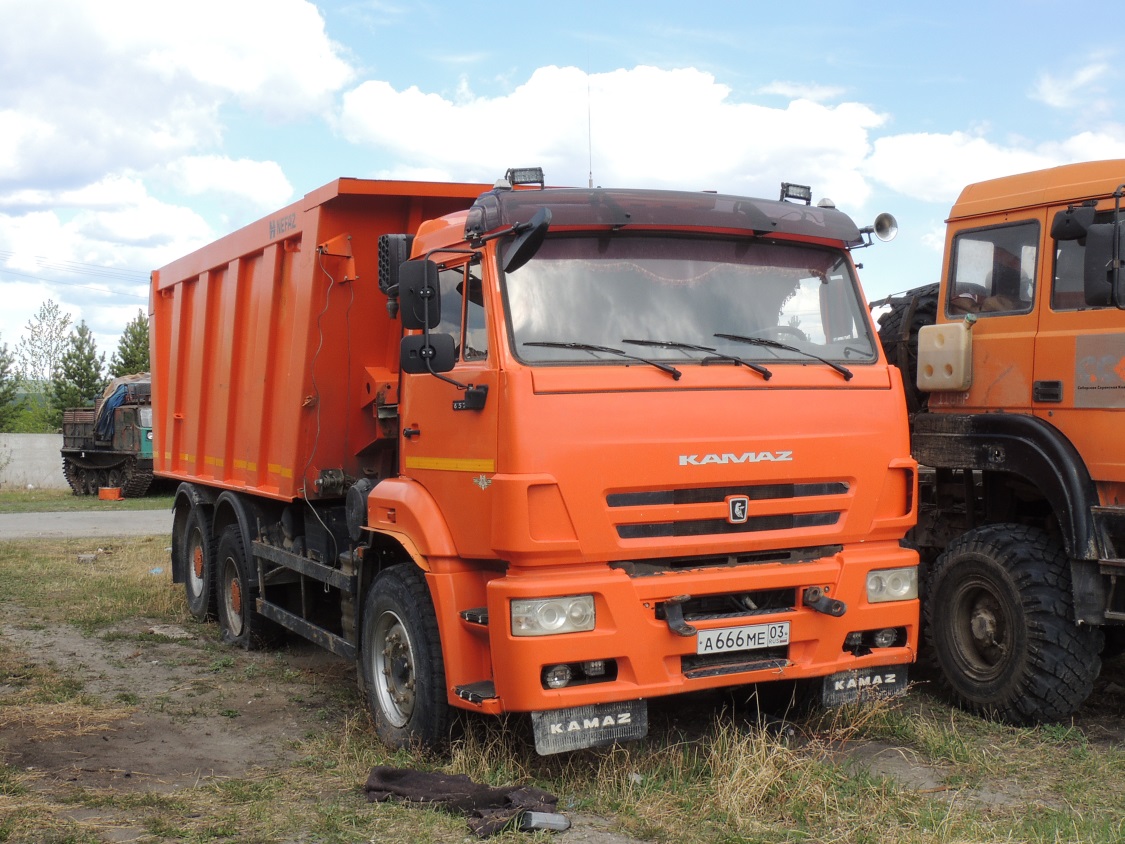 Бурятия, № А 666 МЕ 03 — КамАЗ-6520-43