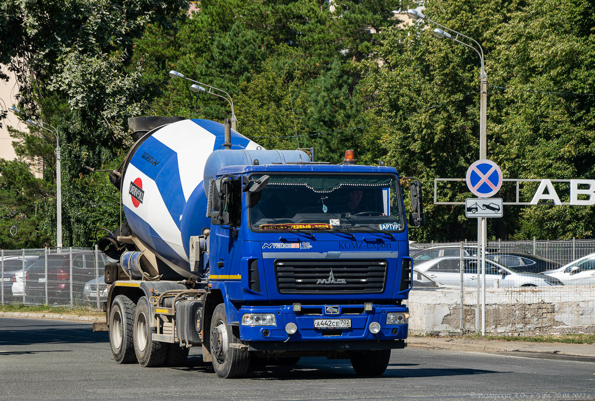 Башкортостан, № А 442 СЕ 702 — МАЗ-631226