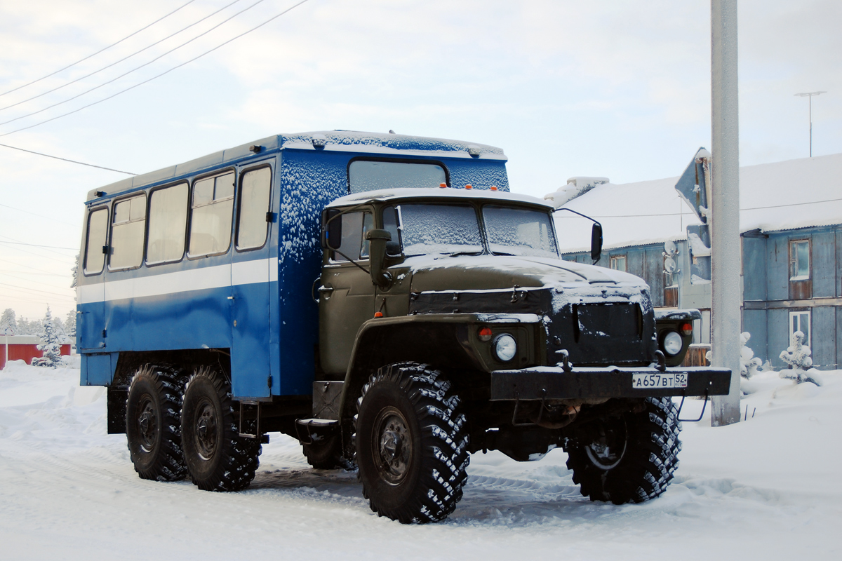 Нижегородская область, № А 657 ВТ 52 — Урал-4320-01
