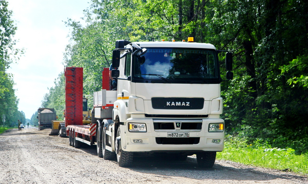 Карелия, № М 872 ОР 10 — КамАЗ-65806-T5(68)