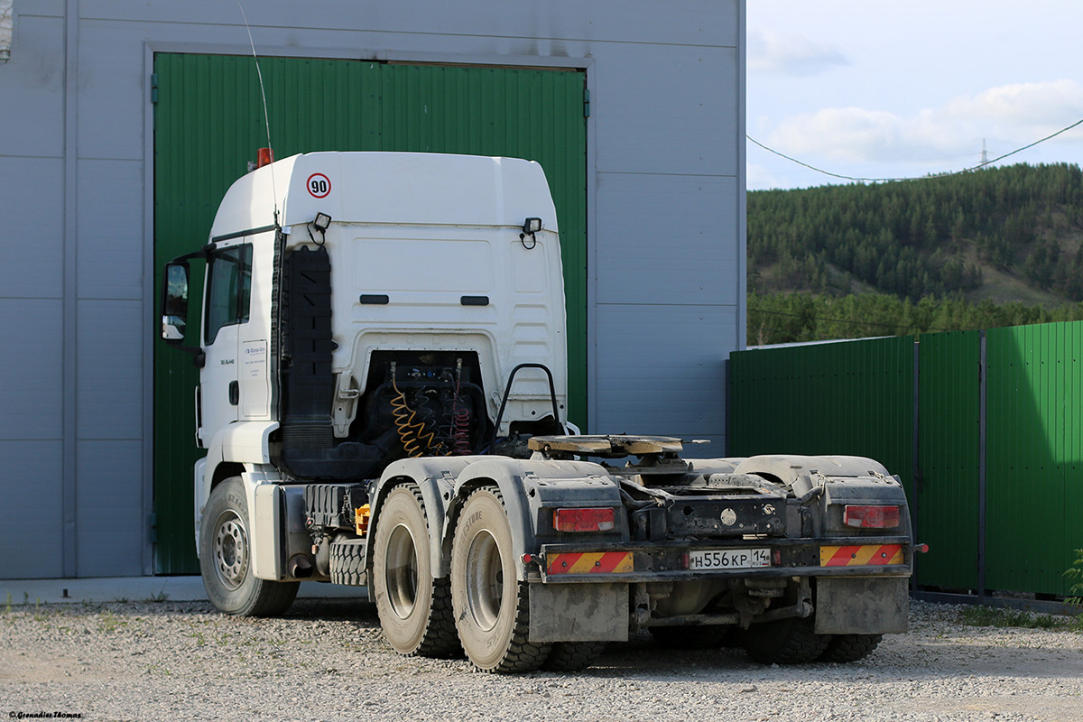 Саха (Якутия), № Н 556 КР 14 — MAN TGS 26.440