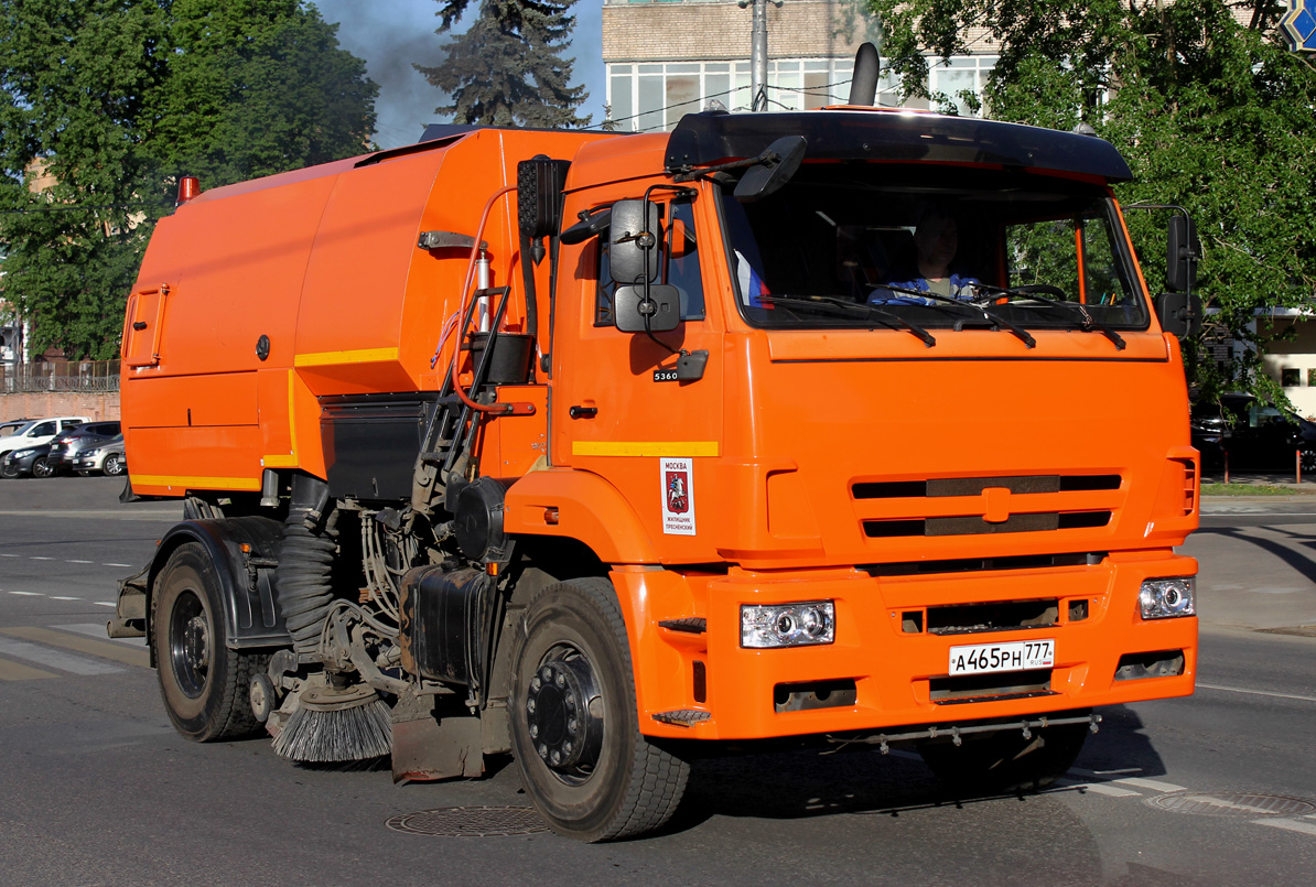 Москва, № А 465 РН 777 — КамАЗ-53605-L4(19)