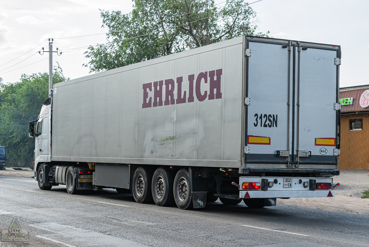 Киргизия, № 312 SN — Schmitz Cargobull S.KO (SCB*S3B) общ.мод
