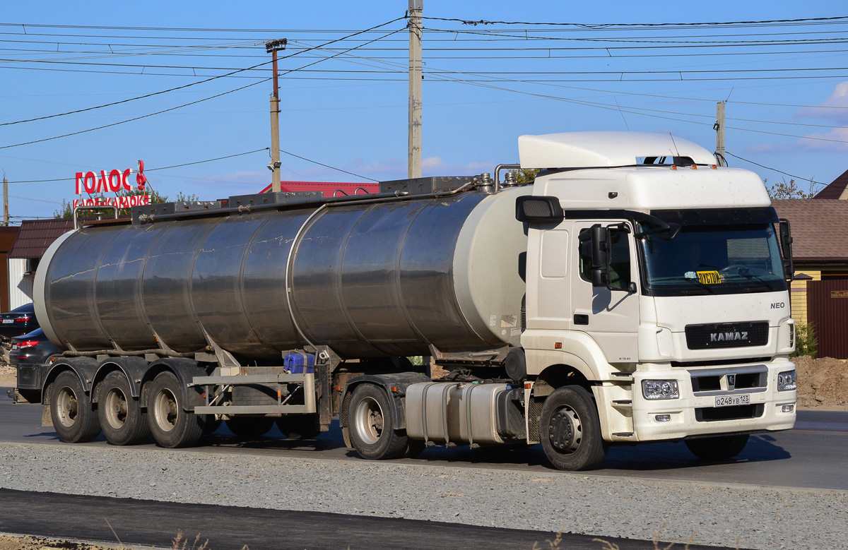 Краснодарский край, № О 248 УВ 123 — КамАЗ-5490-S5(87)