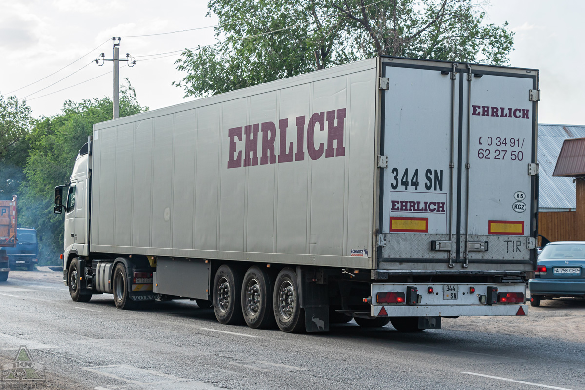 Киргизия, № 344 SN — Schmitz Cargobull S.KO (SCB*S3B) общ.мод