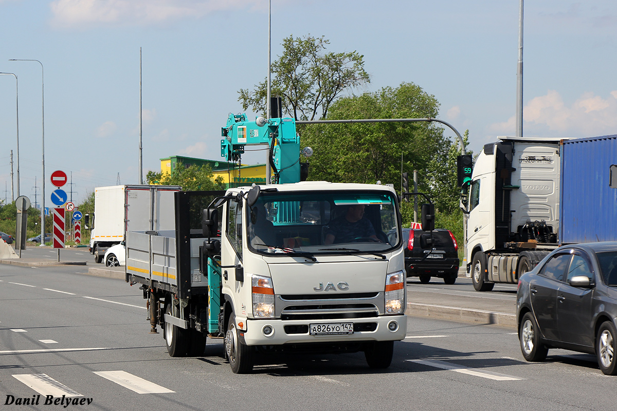 Ленинградская область, № А 826 УО 147 — JAC N90