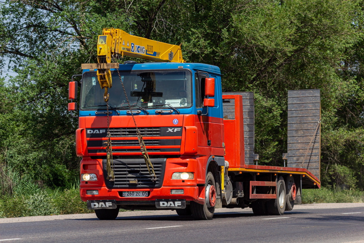 Алматинская область, № 260 ZC 05 — DAF XF95 FAR