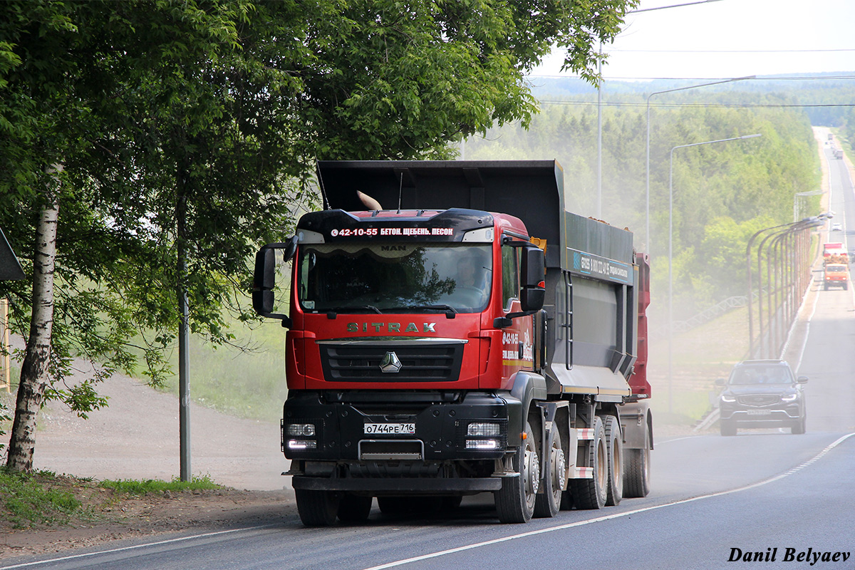 Кировская область, № О 744 РЕ 716 — Sitrak C7H ZZ3316