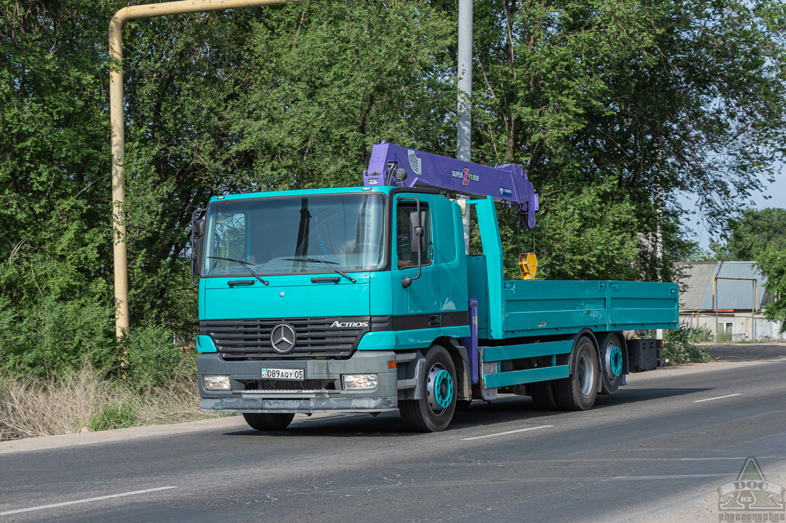 Алматинская область, № 089 AQY 05 — Mercedes-Benz Actros ('1997) 1840