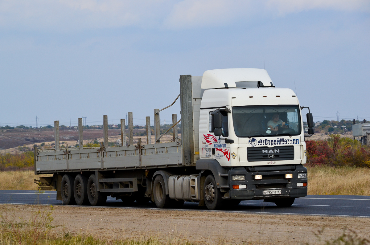 Ростовская область, № В 495 УМ 161 — MAN TGA 18.390