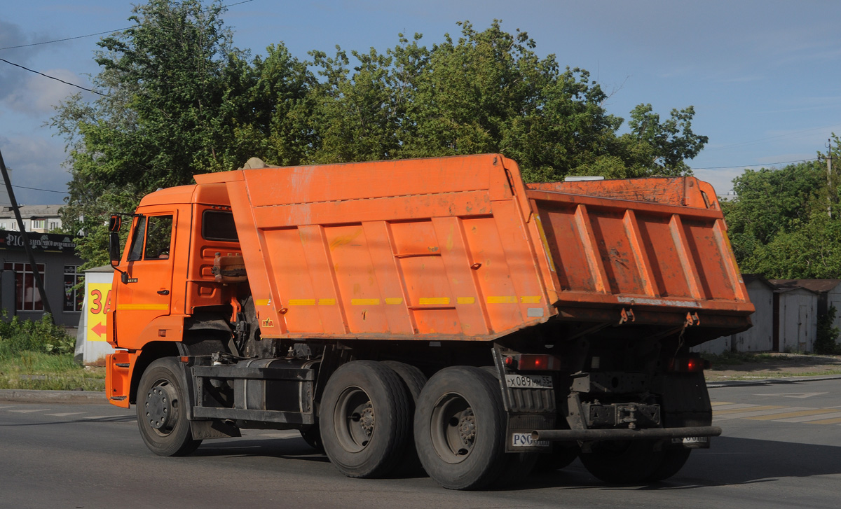 Омская область, № Х 089 ММ 55 — КамАЗ-65115-A4(23)