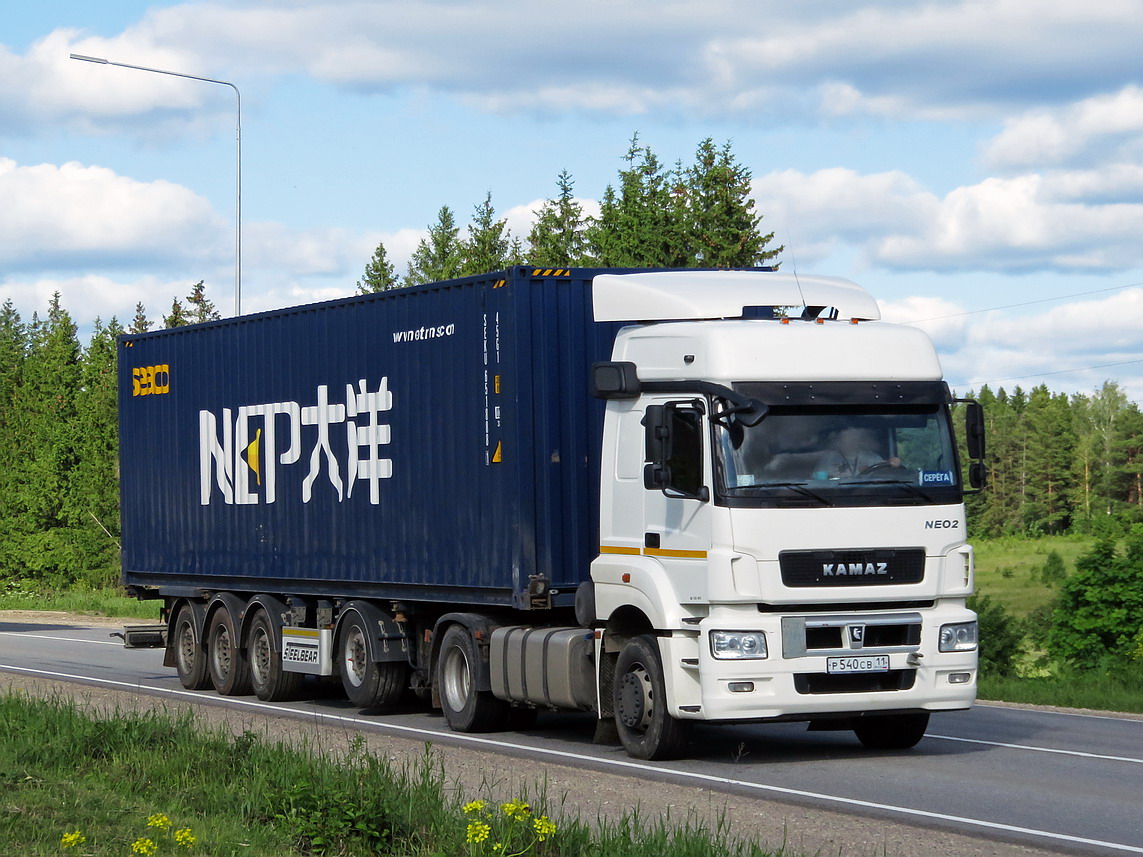 Коми, № Р 540 СВ 11 — КамАЗ-5490-S5(87)