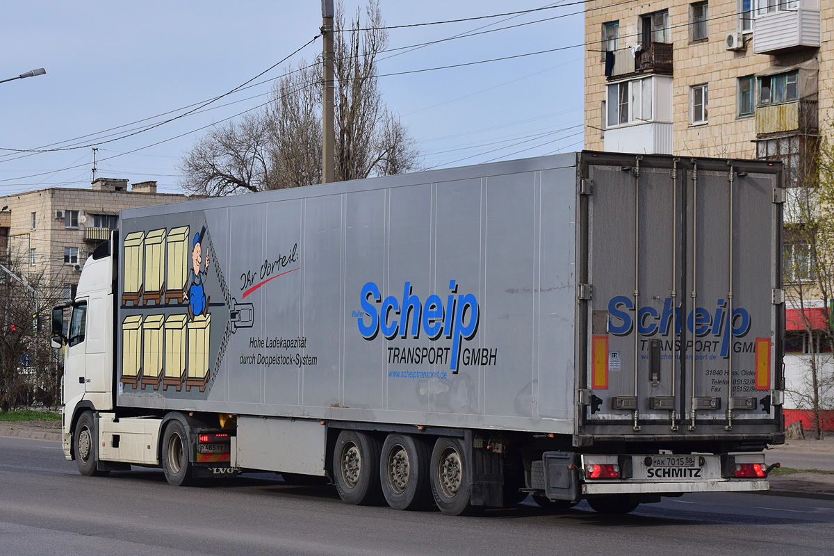 Дагестан, № АК 7015 58 — Schmitz Cargobull S.KO (SCB*S3B) общ.мод