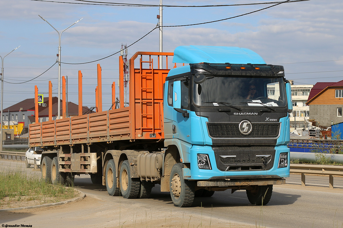 Саха (Якутия), № (14) Б/Н 0234 — Shaanxi Shacman X3000 SX4258