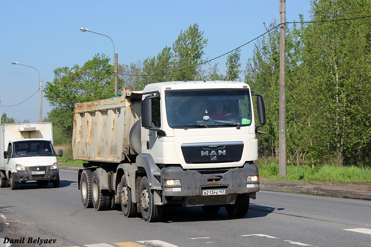 Ленинградская область, № В 213 РЕ 147 — MAN TGS 41.430
