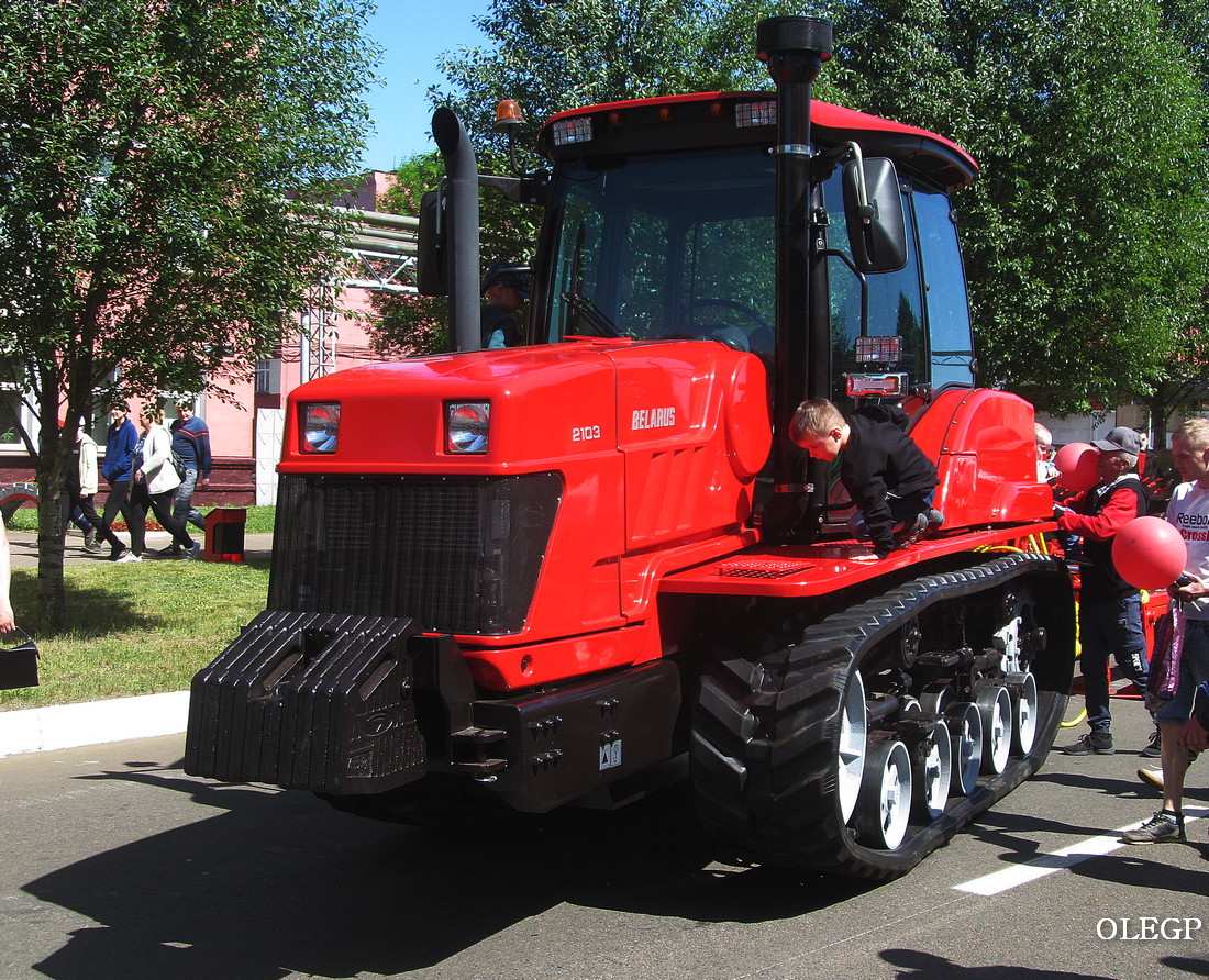 Минск, № (BY-7) Б/Н СТ 0324 — Беларус-2103; Минск — Новая техника ОАО МТЗ
