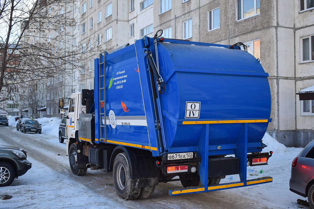 Алтайский край, № В 671 ЕА 122 — КамАЗ-53605-A5(48)