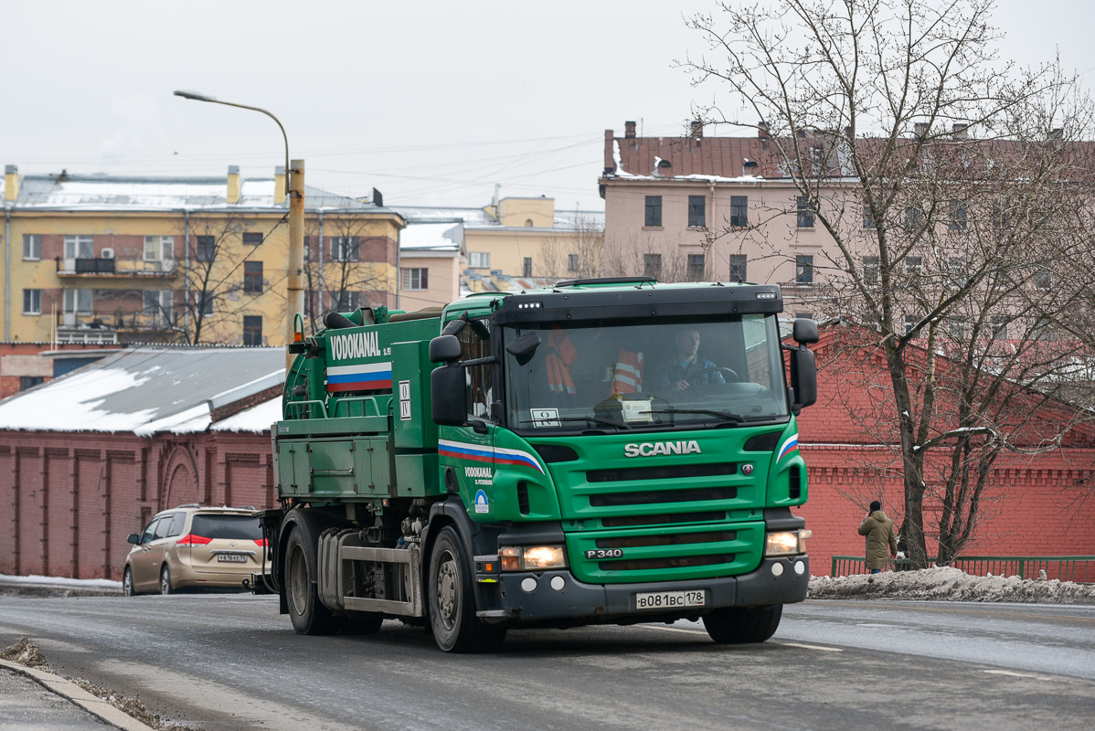 Санкт-Петербург, № В 081 ВС 178 — Scania ('2011) P340