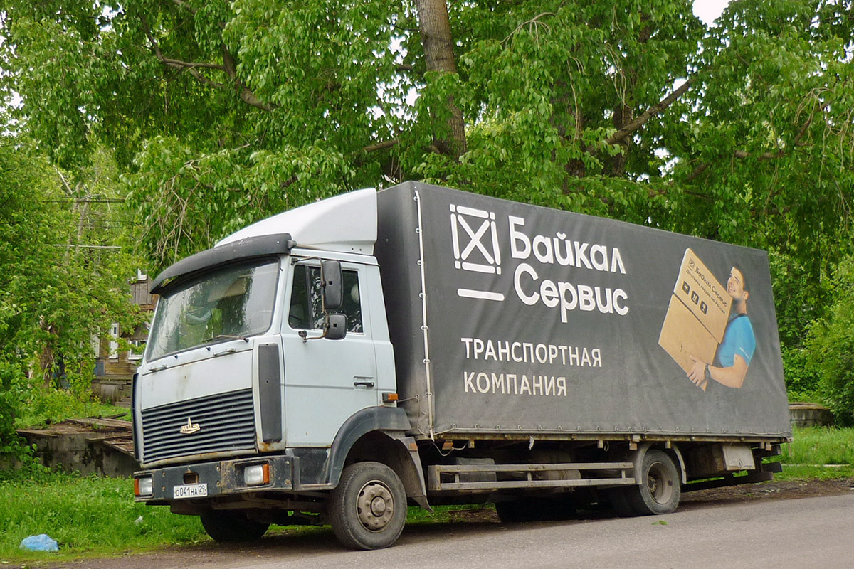 Архангельская область, № О 041 НА 29 — МАЗ-437040