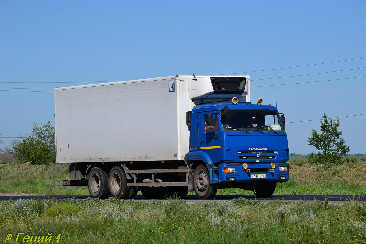 Ростовская область, № У 093 РЕ 161 — КамАЗ-65117-N3(78)