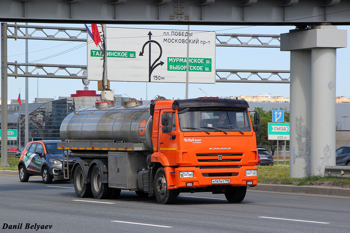 Санкт-Петербург, № Н 141 НТ 790 — КамАЗ-65115-50