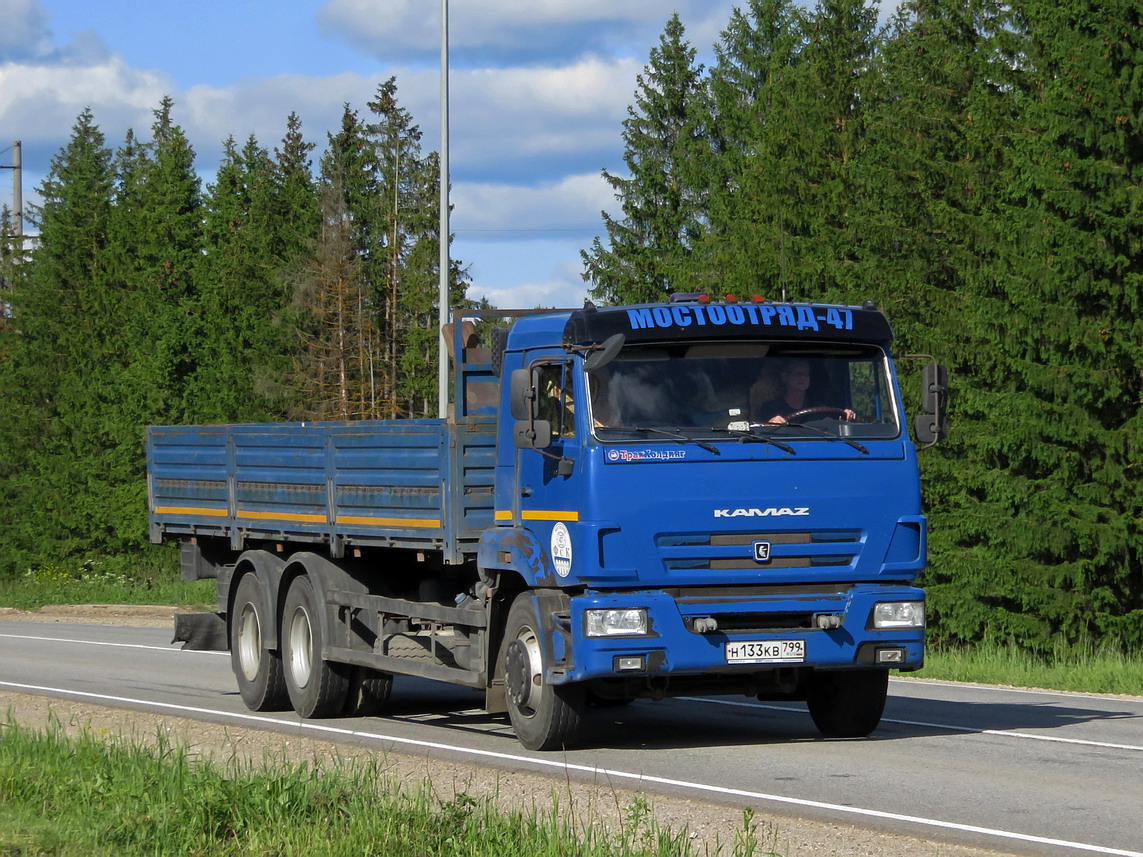 Москва, № Н 133 КВ 799 — КамАЗ-65117-A5(48)