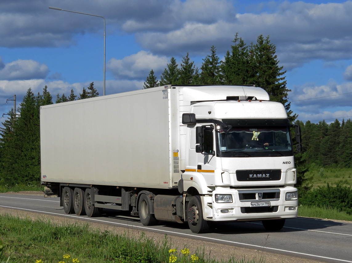 Санкт-Петербург, № В 436 ТР 198 — КамАЗ-5490-S5(87)