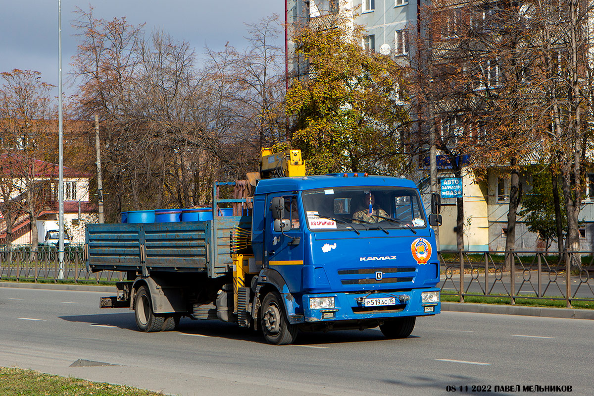 Северная Осетия, № Р 519 АС 15 — КамАЗ-4308-R4(28)