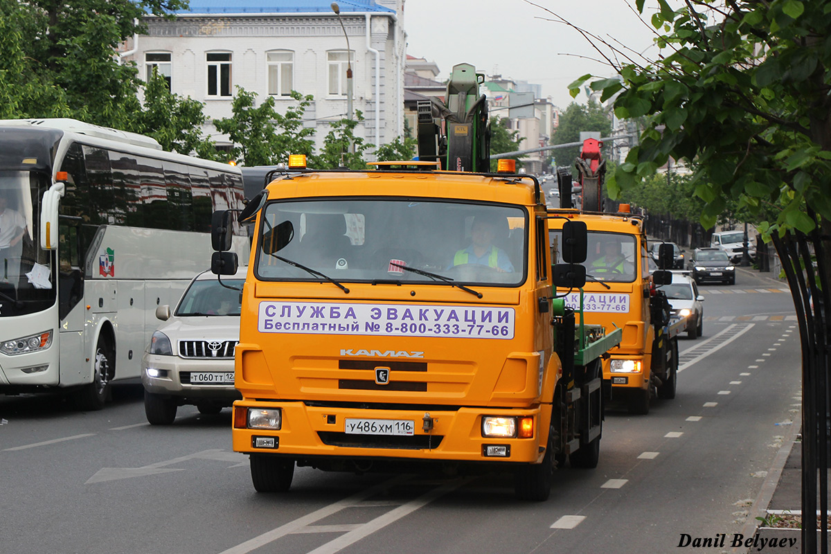 Татарстан, № У 486 ХМ 116 — КамАЗ-4308-C4(25)