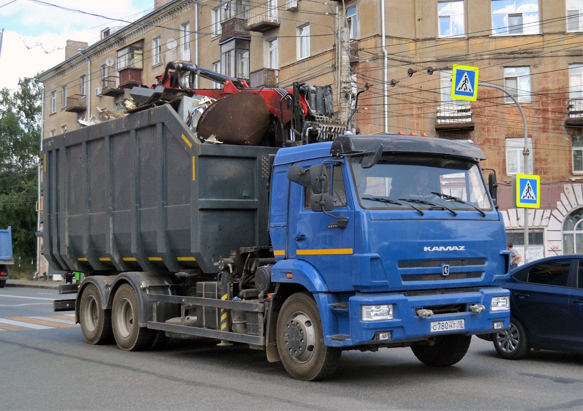 Удмуртия, № С 780 НТ 18 — КамАЗ-65115-A5(48)