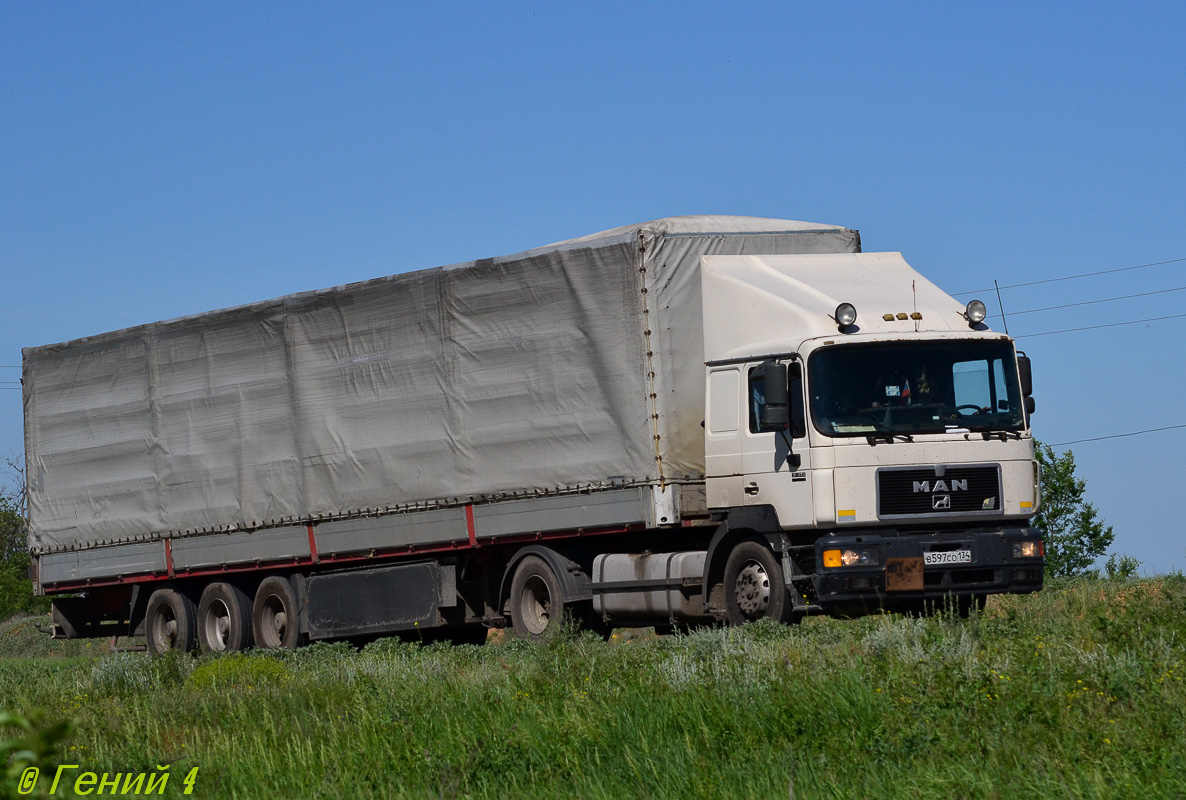 Волгоградская область, № В 597 СО 134 — MAN F2000 19.xxx (общая)