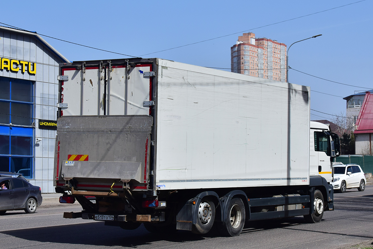 Волгоградская область, № Е 513 ТО 134 — MAN TGS 26.350