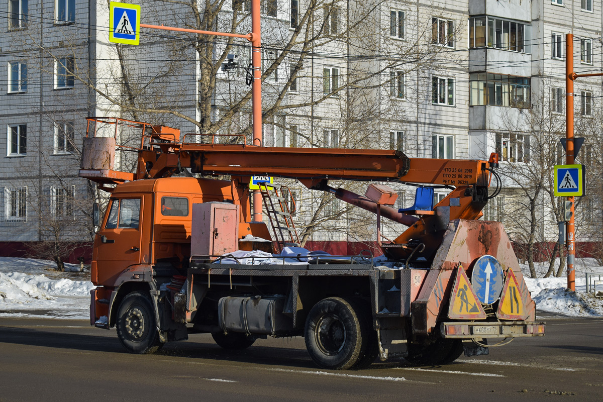Алтайский край, № Р 480 ХА 22 — КамАЗ-43253-H3(99)