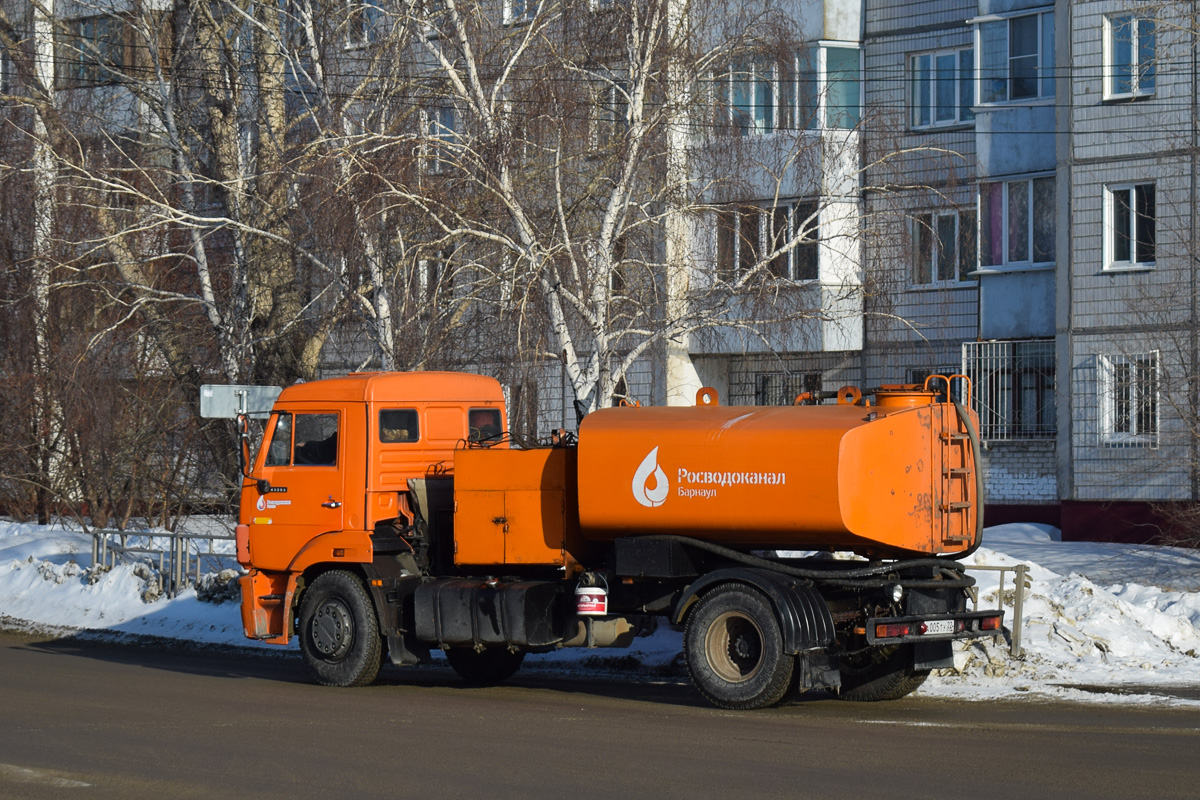 Алтайский край, № А 005 ТУ 22 — КамАЗ-43253-H3(99)