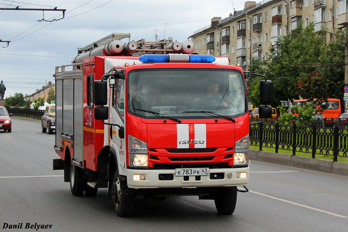 Кировская область, № К 783 РК 43 — Isuzu NPS75 [Z7X]