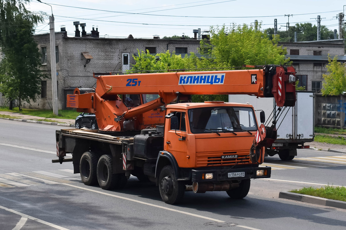 Тверская область, № О 156 РО 69 — КамАЗ-65115-62