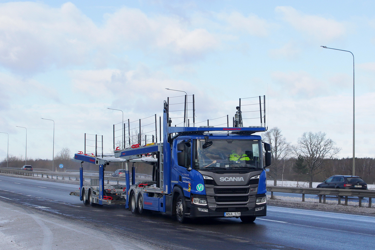 Литва, № MNA 578 — Scania ('2016) P-Series (общ. м)