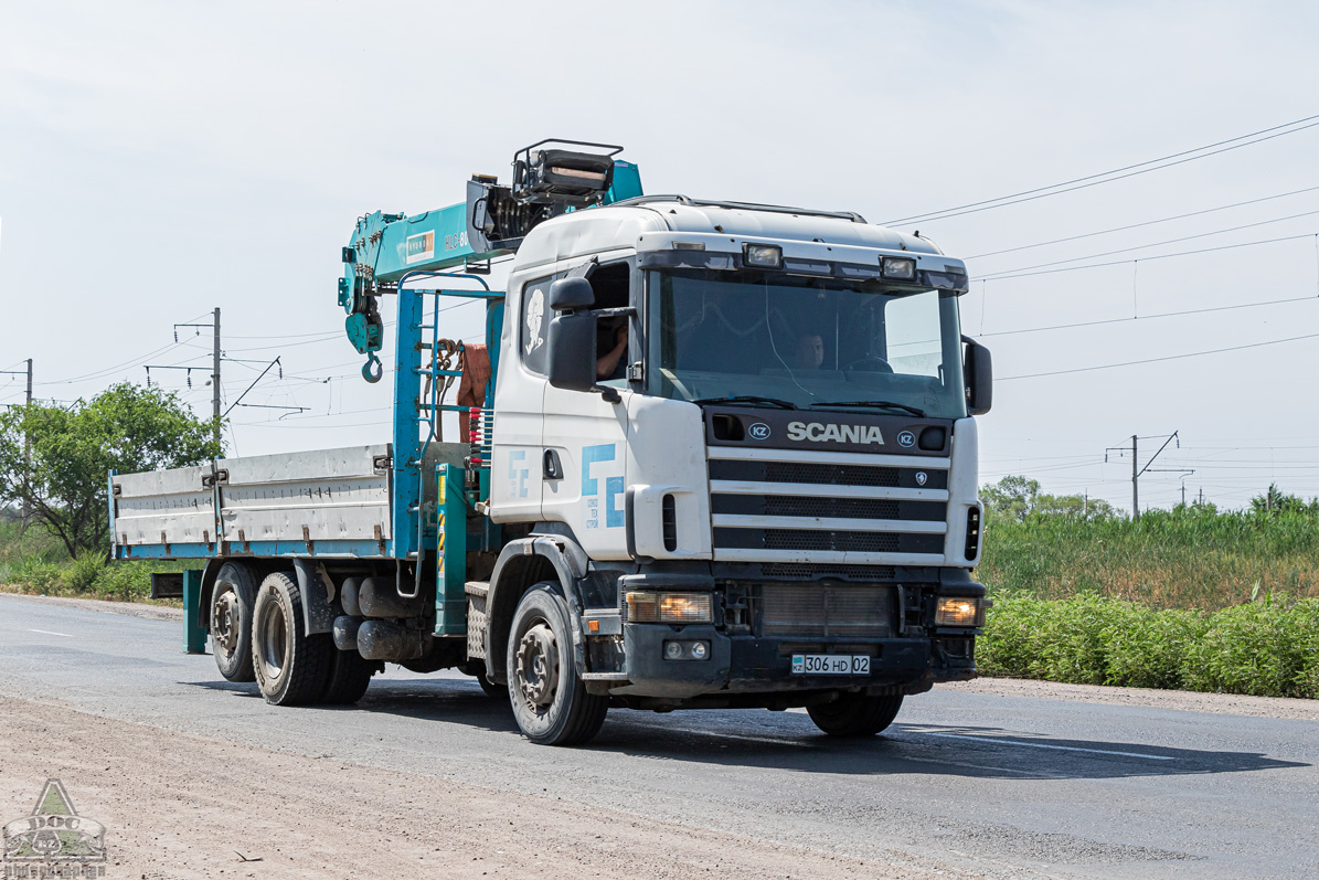 Алматы, № 306 HD 02 — Scania ('1996) R124L