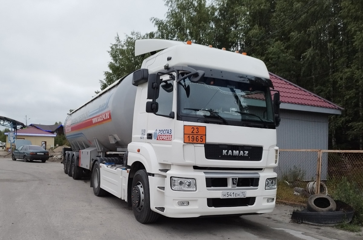Карелия, № Н 541 ЕН 10 — КамАЗ-5490-T5(68)