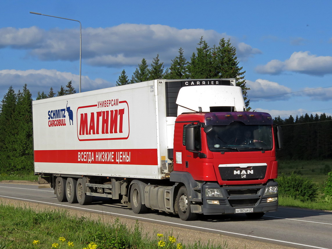 Смоленская область, № Н 187 ОР 37 — MAN TGS 18.360