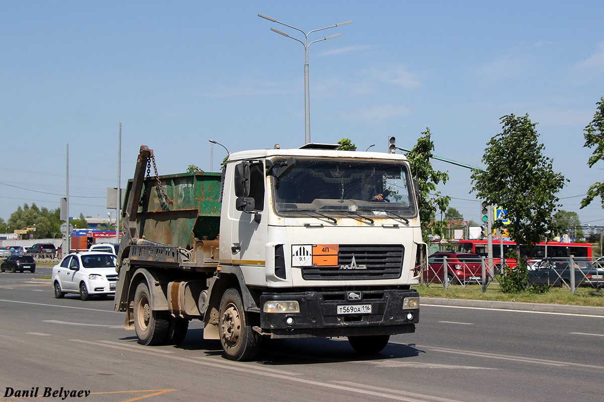 Татарстан, № Т 569 ОА 116 — МАЗ-5550B2