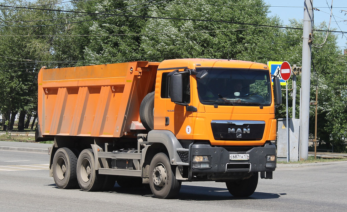 Челябинская область, № 3 — MAN TGS 33.350