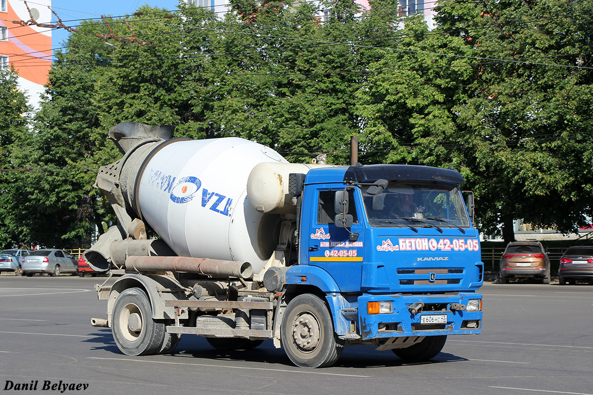 Кировская область, № Е 606 НС 43 — КамАЗ-53605-A4(23)