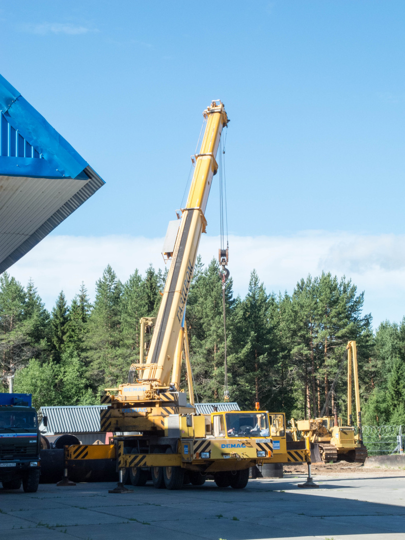 Архангельская область, № Е 887 УМ 29 — Terex / Demag (общ.мод.) [W09-M02,M10]