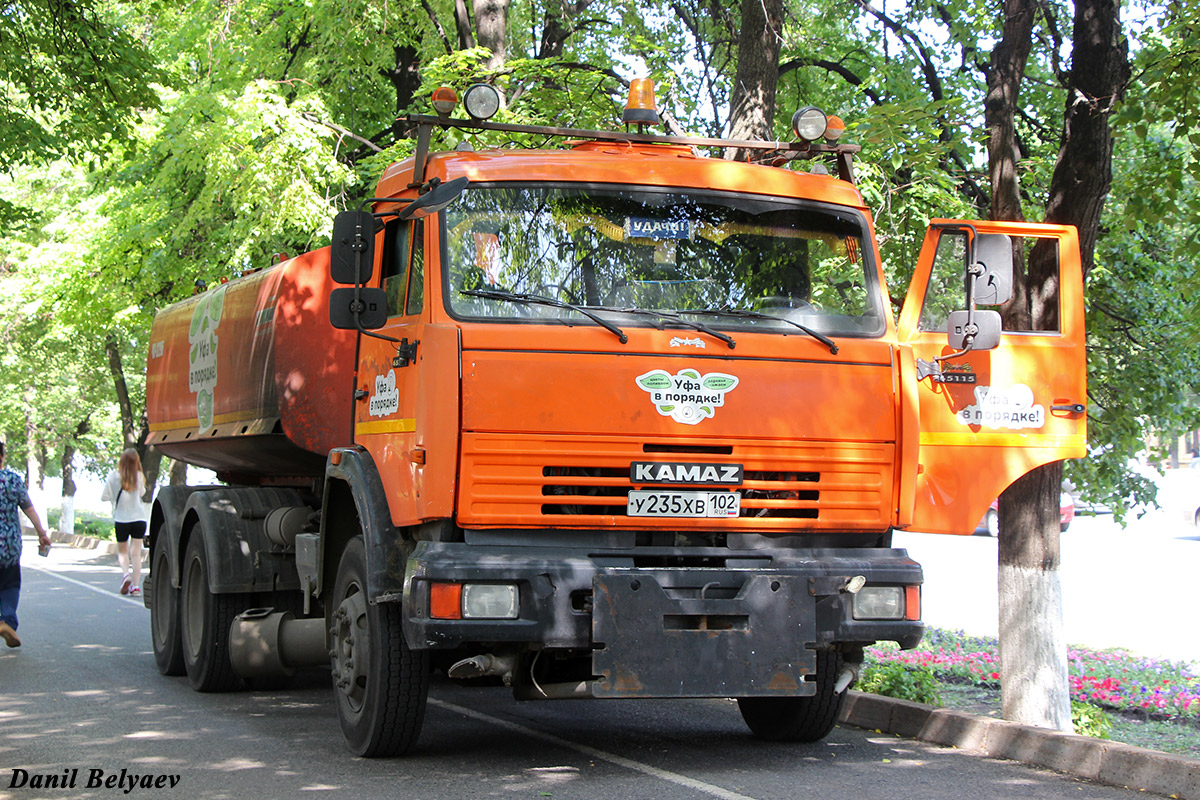 Башкортостан, № У 235 ХВ 102 — КамАЗ-65115-N3(78)