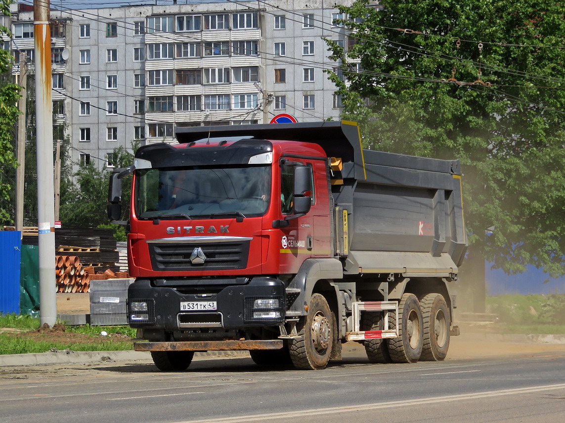 Кировская область, № В 531 ТК 43 — Sitrak C7H ZZ3256