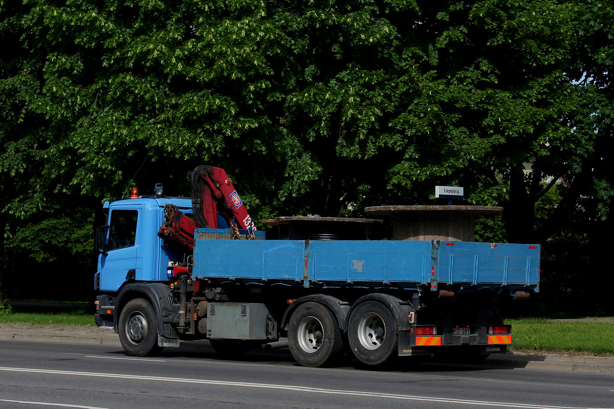 Литва, № MFZ 281 — Scania  (общая модель)